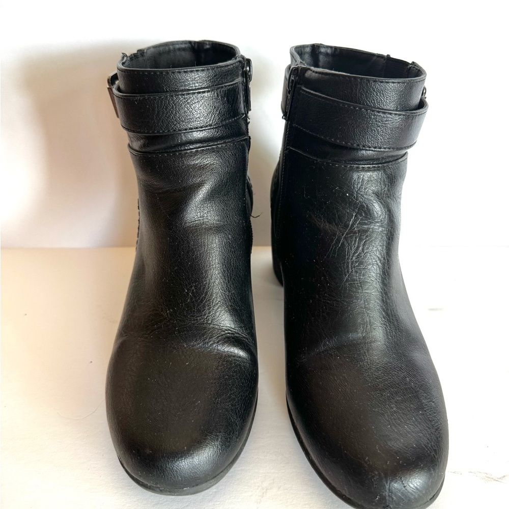 Croft & Barrow Classic Black Ankle Boots